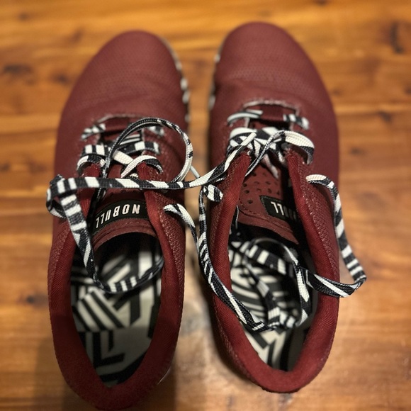 NOBULL Women's Burgundy Sneakers - Picture 5 of 7